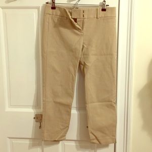 LOFT khaki capris